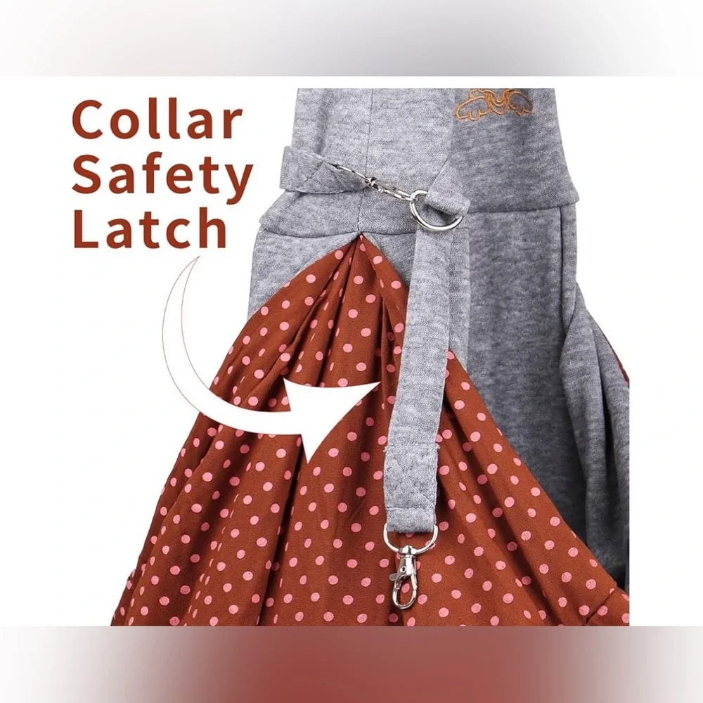 Cozy Gray and Brown Pet Carrier